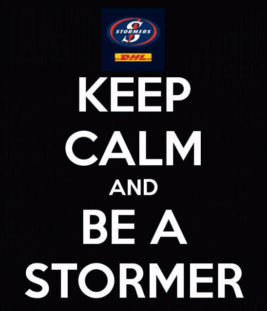Proud STORMERS supporter #IAmAStormer
