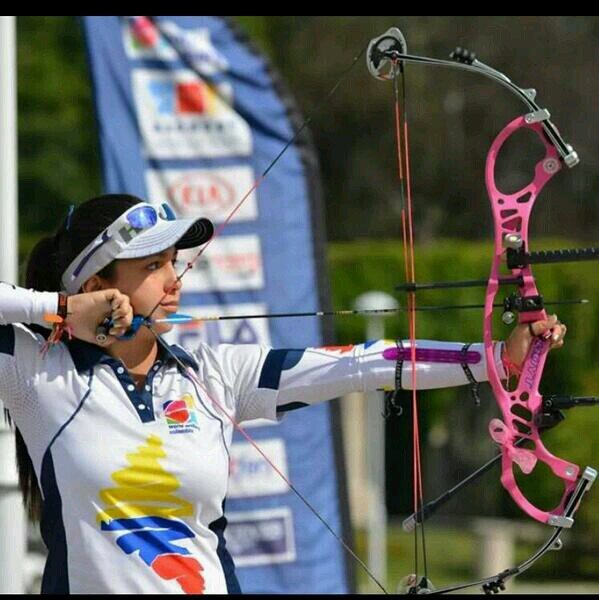 Arquera colombiana #1del ranking mundial. triple campeona del mundo 4 records mundiales *Hoyt Easton Shibuya CMwraps Beiter PillaShades HlCs Carter doinker *