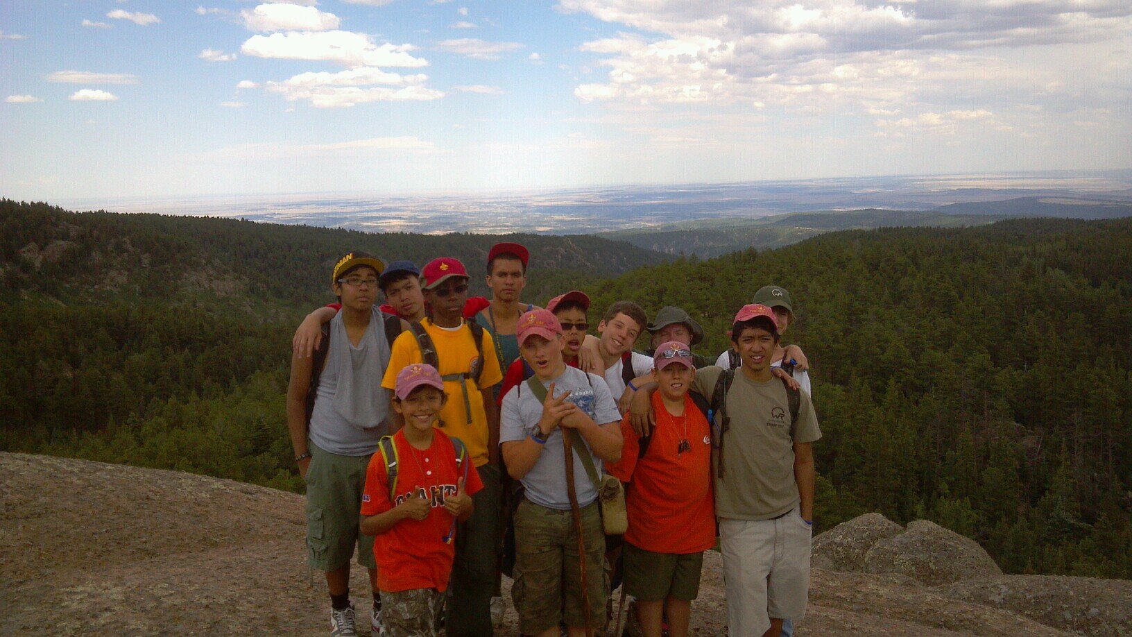 We are a small but strong group of fine young men!!