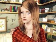 A girl with a heart for The sims 3