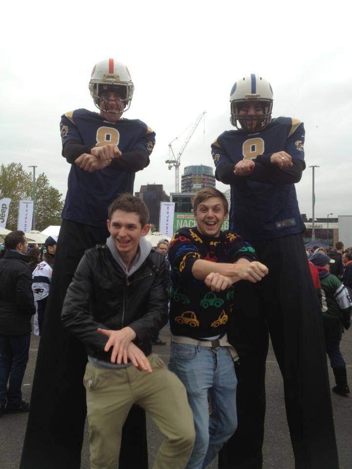 Supporting the Vikings all the way from Britain. #NFL