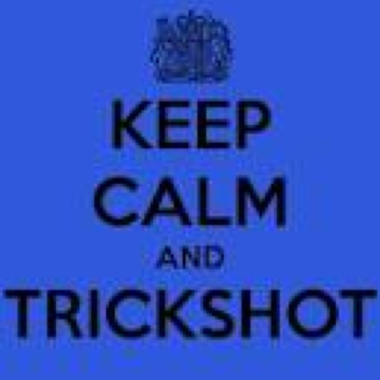 Follow me for funny daily tweets about trickshotting