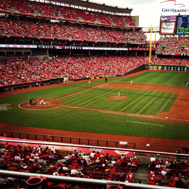 Here for sports.  Reds, Bearcats, Bengals