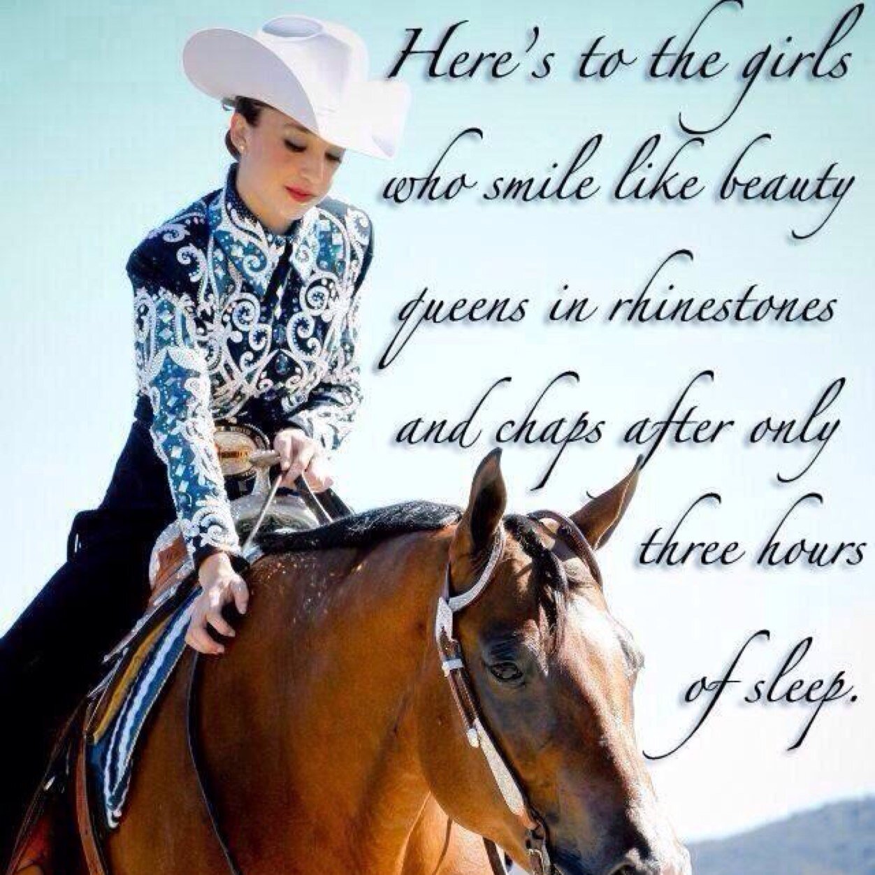 Living the breed show life! AQHA PHBA and NSBA