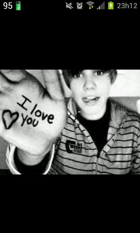 Te Amo mais que Tudo ♥ Meu Amor, Minha Vida! Você me Faz Sorrir ♥ #BelieveTourEuFui  #BelieveMovie ♥ I'm a Little Penguim ♥