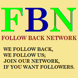 FOLLOW ME & MY FOLLOWERS 4 GETTING FOLLOW OF MY FOLLOWERS & ME.ONLY,THESE PEOPLE,WHO NEED FOLLOWERS & READY 2 FOLLOW BACK, CAN FOLLOW ME & MY FOLLOWERS.#NO PORN
