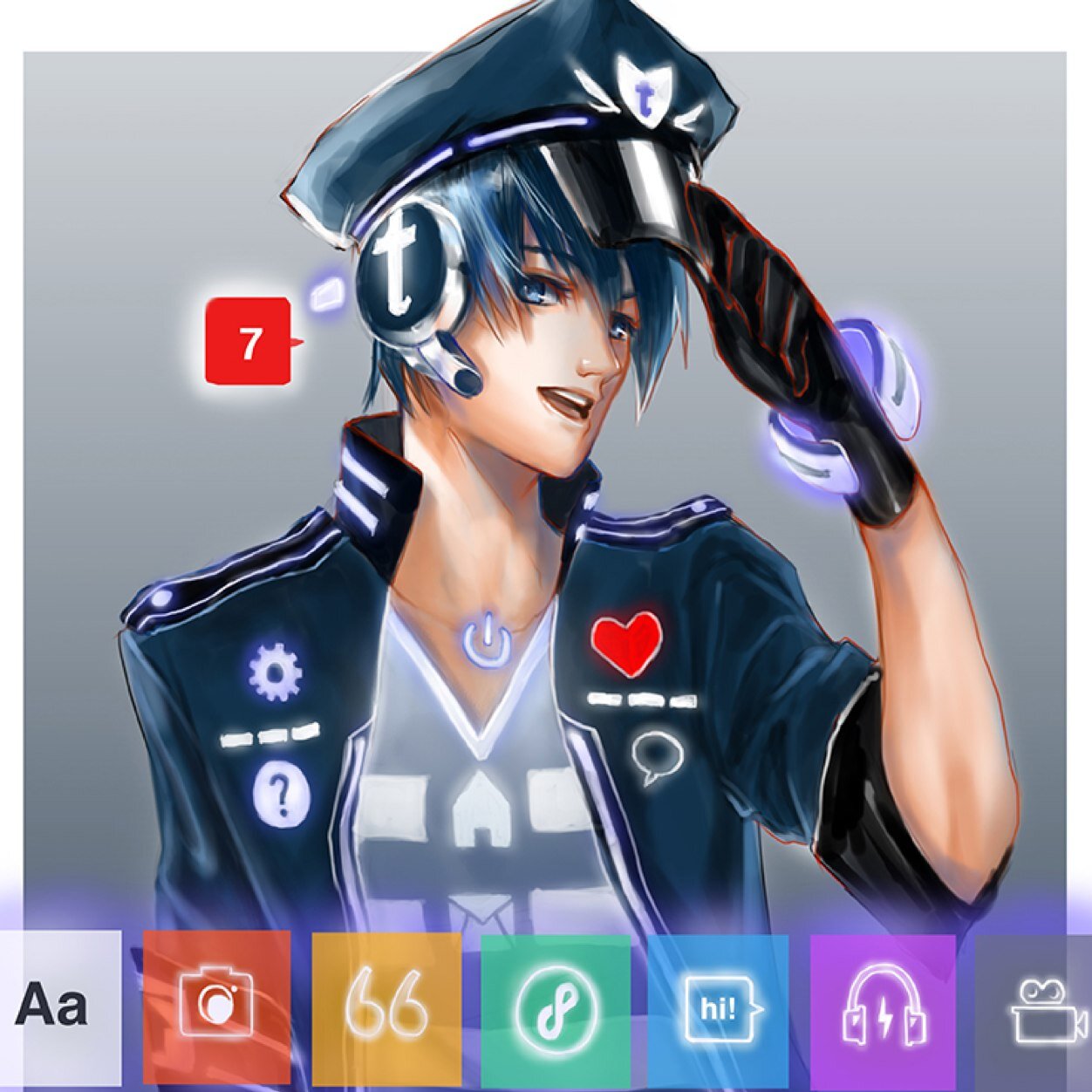 Shh.,Don't tell Twitter-Tan,I'm here~ Yeah,I'm hilariously weird as fuck. But what's not to like? #ChangeStarsIntoHearts2k14