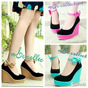 •PlatShoes •Wedges •free ongkir..