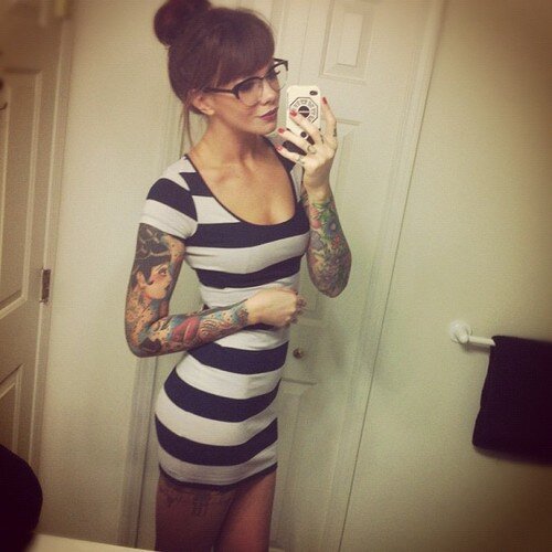 Text her first, it lets her know that she was on your mind.