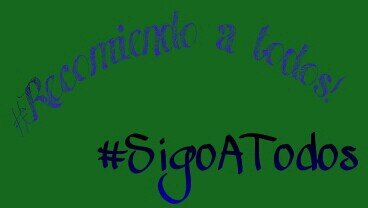Sigo y recomiendo a todos! ♡