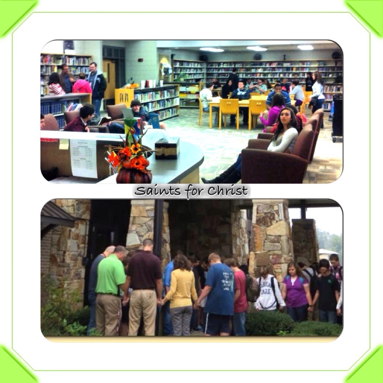 OFFICIAL Page of the student-ministry Saints 4 Christ. Learn more at http://t.co/0oEY4NK1!