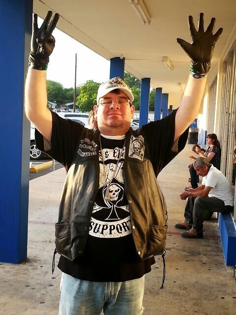 member of the aces & eights nomads tna work at tna impact wrestling @on spike t.v. Fernando a patino jr real Facebook & Twitter family & friends