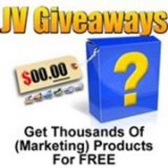 JV or joint venture giveaways are a great way to build your list.