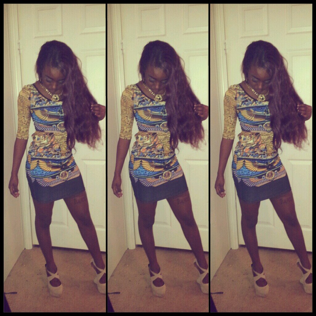 IG : imdat_girlcina #Team Darkskin Cool To Be Around Love to have fun & do hair FWM