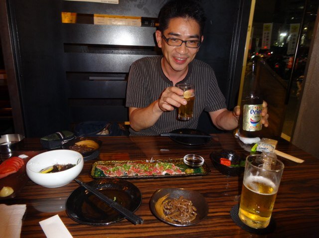 若い時は左より、最近右より。 ビアーはやっぱりサッポロさ。