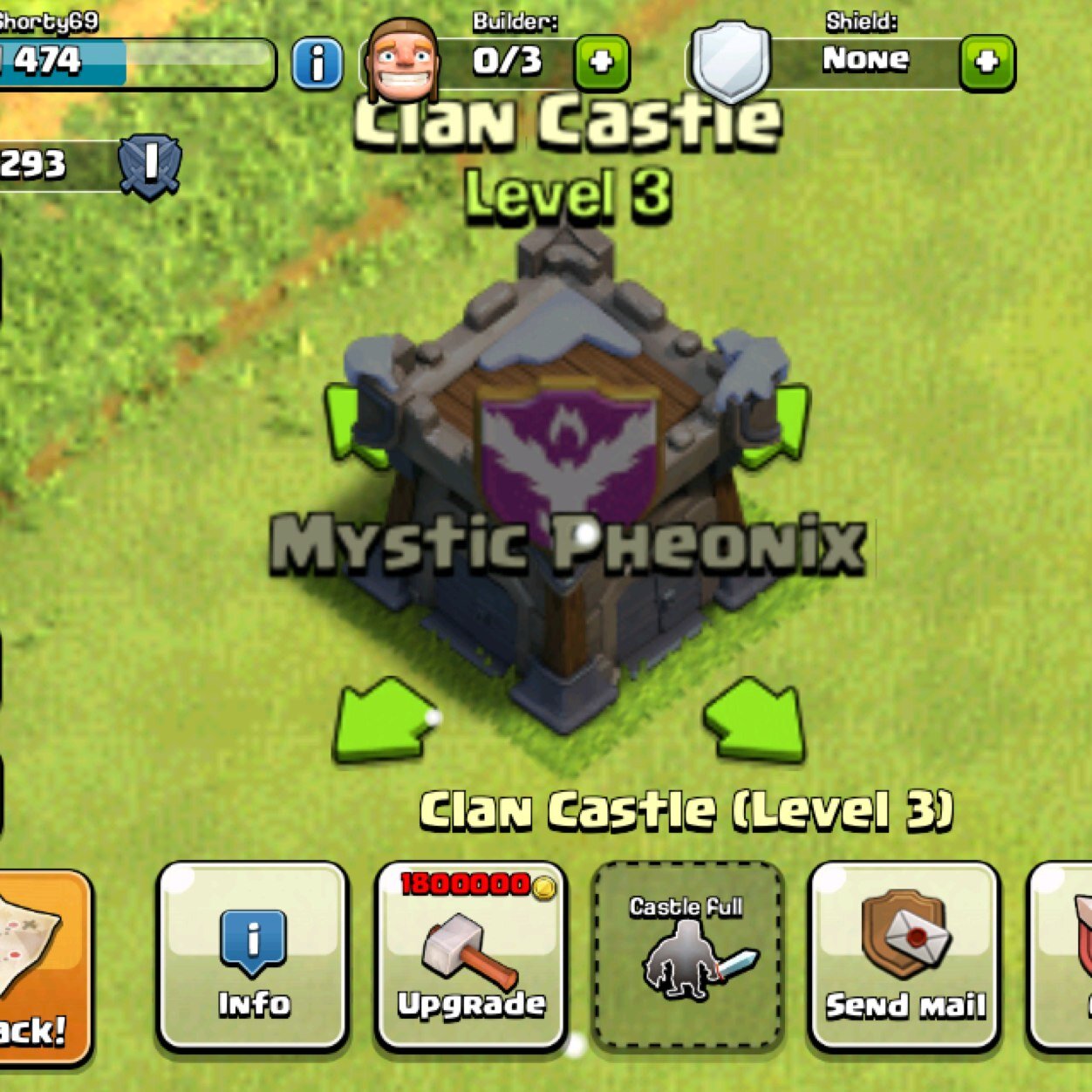 MysticPheonix's profile picture. This is the official twitter of the clan Mystic Pheonix on Clash Of Clans...Leader is Shorty69 (the number is Jared Allens number...you dirty mind.)