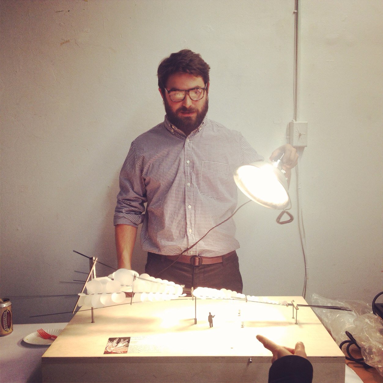 generative and interactive installations using light, sound, and computation