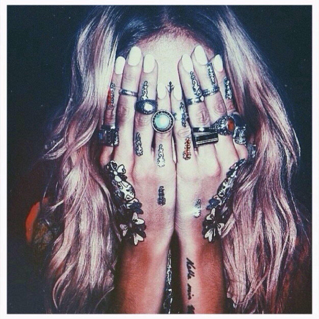 I'd rather have flowers in my hair than diamonds around my neck