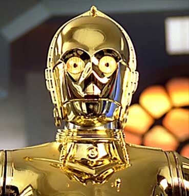 I am C-3PO Human cyborg relations, I know over 9000 forms of communication.