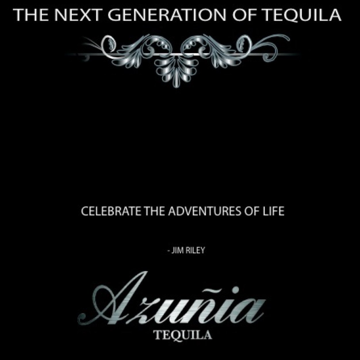 Azuñia Tequila is evolving the spirit industry launching the next generation of tequila. AZUÑIA BLACK 2-year aged Añejo.