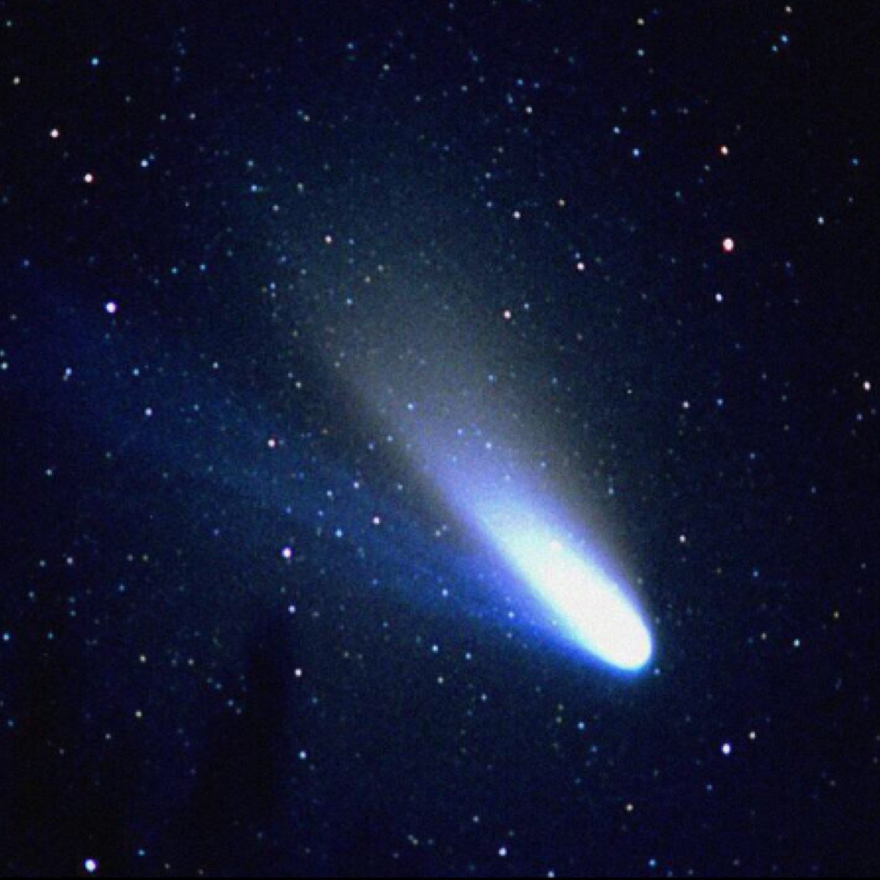 What is the size of Halley's comet?