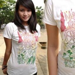Promosi baju, saya model