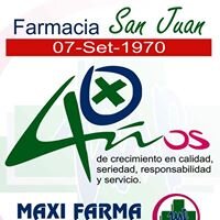 Somos una Farmacia con mas de 40 años en el mercado, nuestro mejor aliado es la atención que brindamos a nuestros clientes.