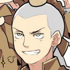 「15 」「1.58m, 58k.」「Miembro de la Legión de Reconocimiento.」¡Soy un genio a pesar de todo! Mi mamá es una titán ¡y me enorgullezco de ello! [Spoilers.]