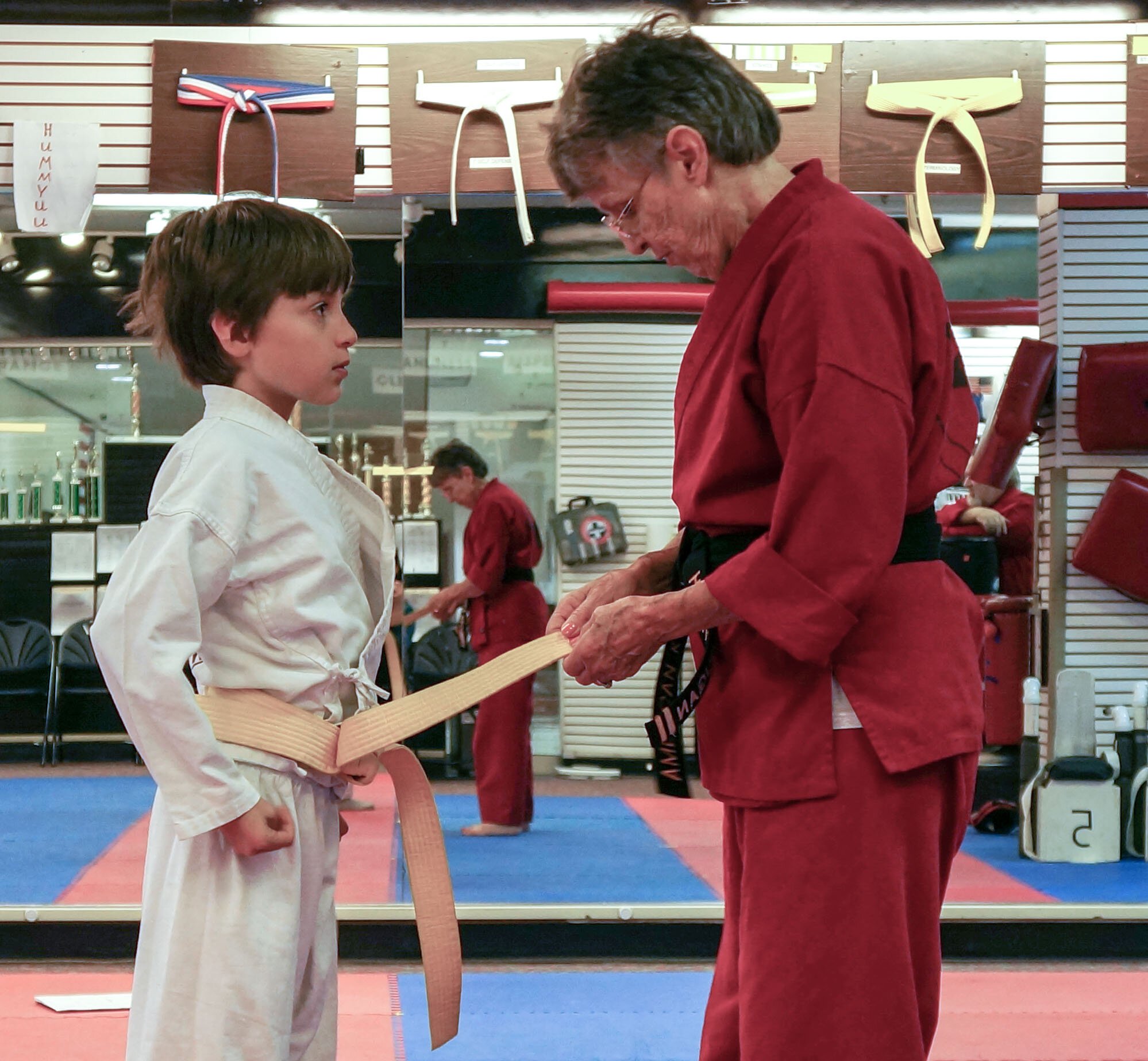 ChampsAchievers's profile picture. American Karate and Judo for special needs children and peer models in Overland Park Kansas, founded and run for over 20 years by a Grandma in her late 70's.