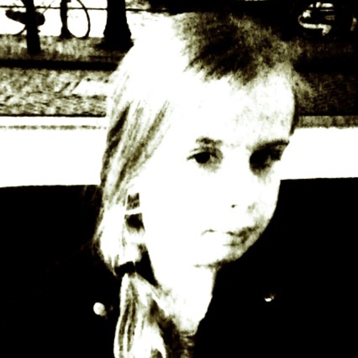 Stoer, blond