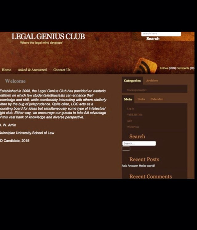 LGC provides an esoteric platform on which law students/ enthusiasts can enhance their knowledge and skill, by interacting with others in the same area of study