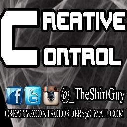SPECIALIZING IN CUSTOM SHIRTS,HOODIES,SCULLYS SWEATSUITS,GRAFFIX,CLUB FLYERS,BUSINESS CARDS,VINYL SIGNS,LOGOS,CD COVERS,SONG ARTWORK CREATIVECONTROLORDERS@GMAIL