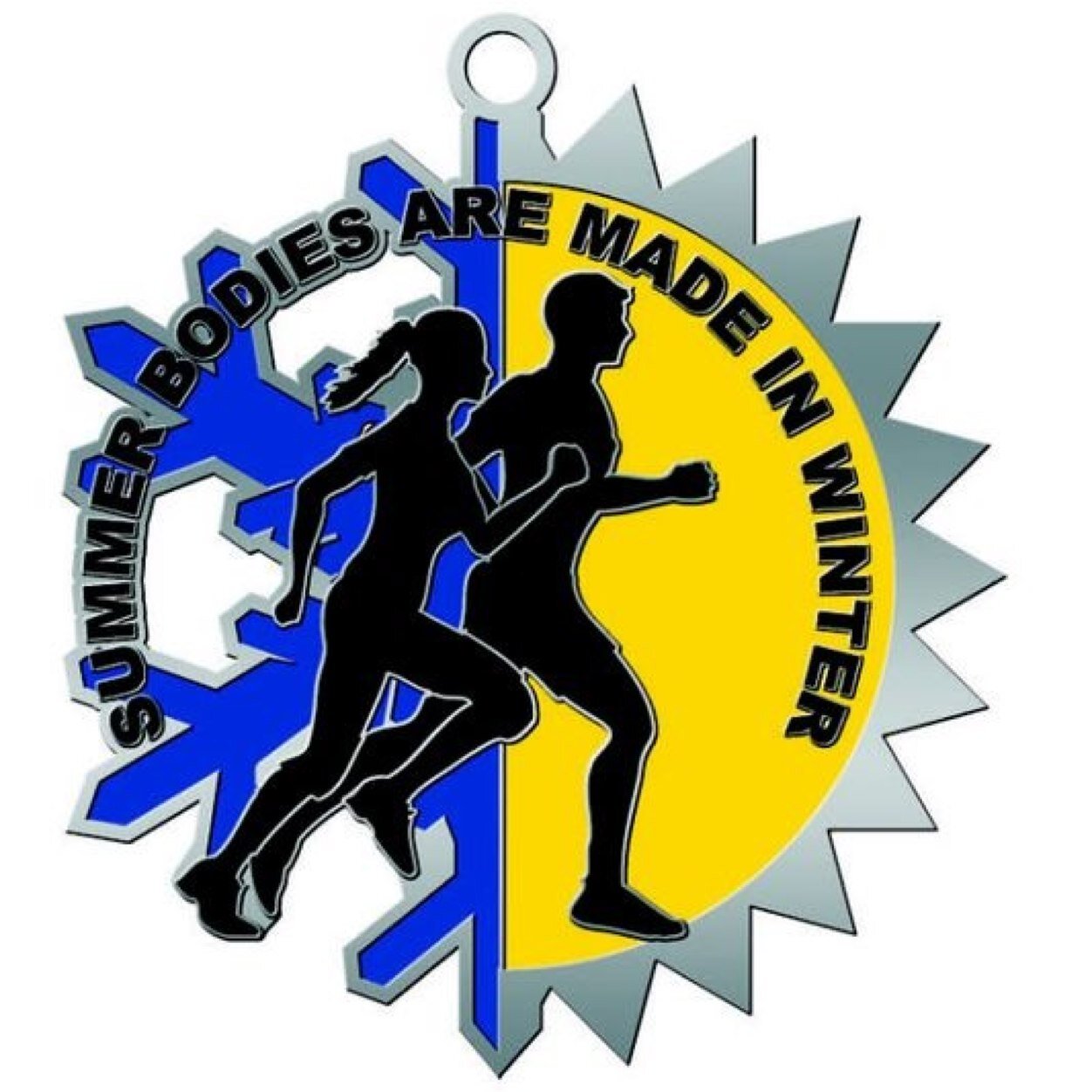 We run 4 the love of it & know that running is its own reward. But,since a little bling is a good thing we decided2reward our efforts & yours w/bling!
