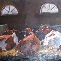 Dutch Master Painter   (A de Geus) (@koeienkunst) 's Twitter Profile Photo