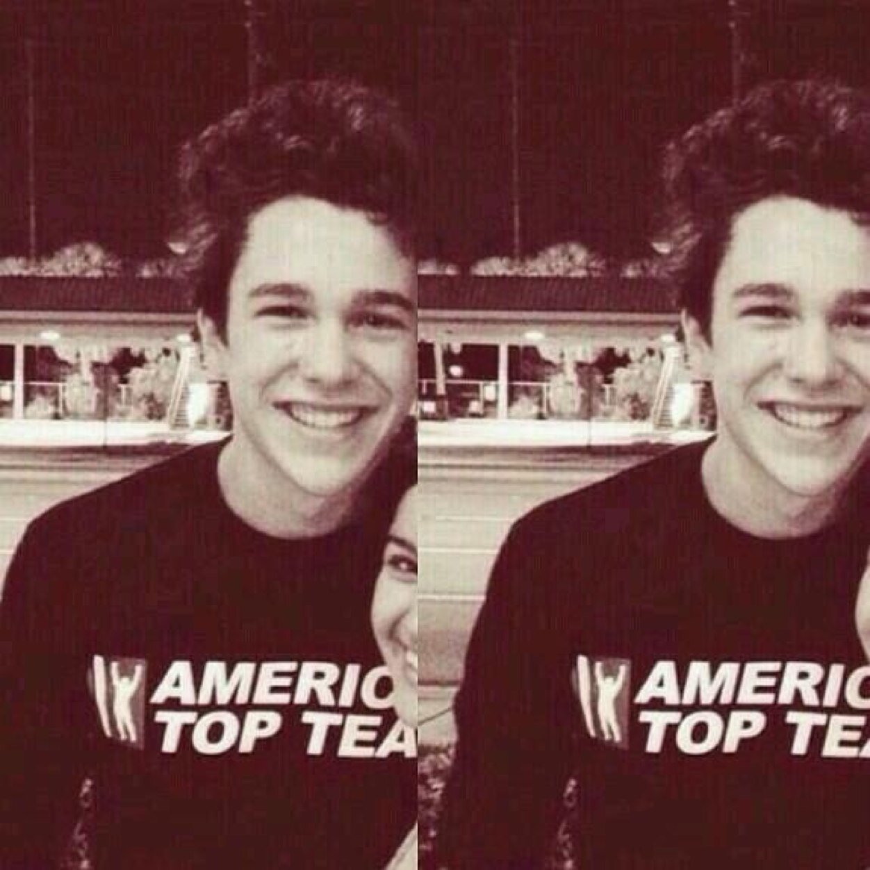 Julia and Mari ♡Austin Mahone♡ We met him on June 10, 2013