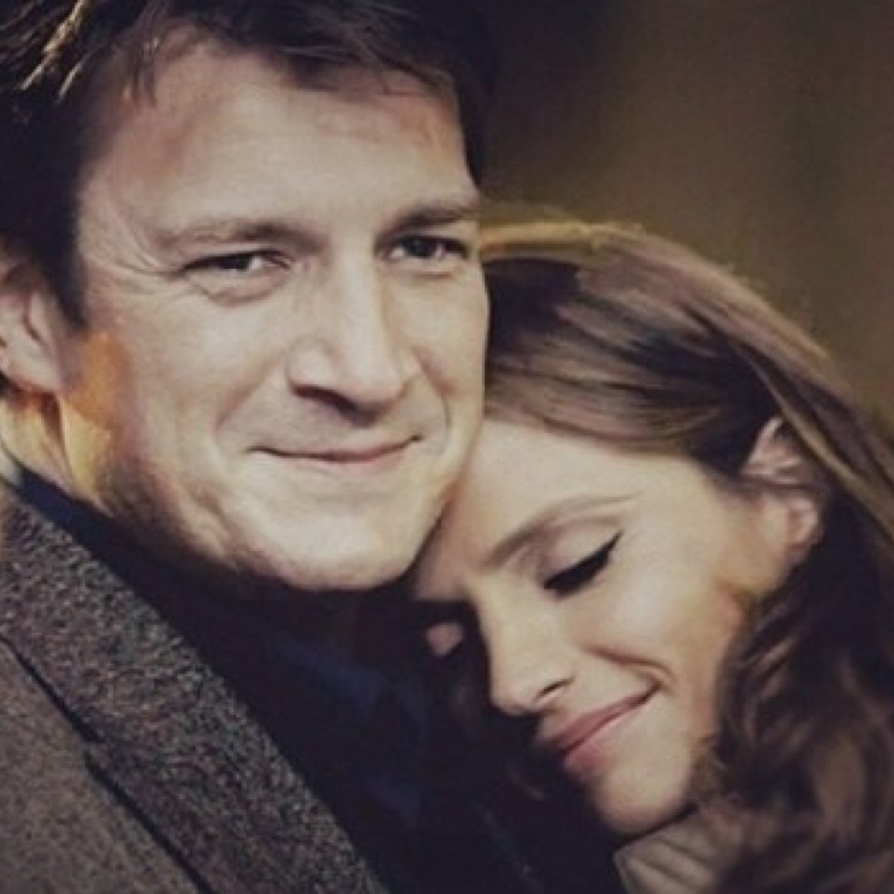 I'm obsessed with Castle. Stana Katic is my idol. Nathan Fillion is my future husband. I love Grey's Anatomy.