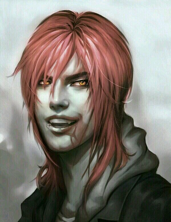 A vampire that seeks blood, and doesn't care on how he gets it. Run humans.. [Hot-blooded, Stubborn, Wild.] [RP]
