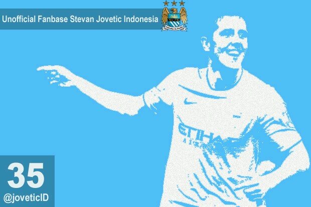 Unofficial Fanbase of Stevan Jovetić [Jojo] (35) from Indonesia | Striker of Manchester City and Montenegrin footballer | share news about #MCFC and #jojo35