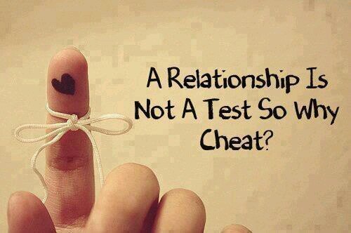 never cheat on someone good.