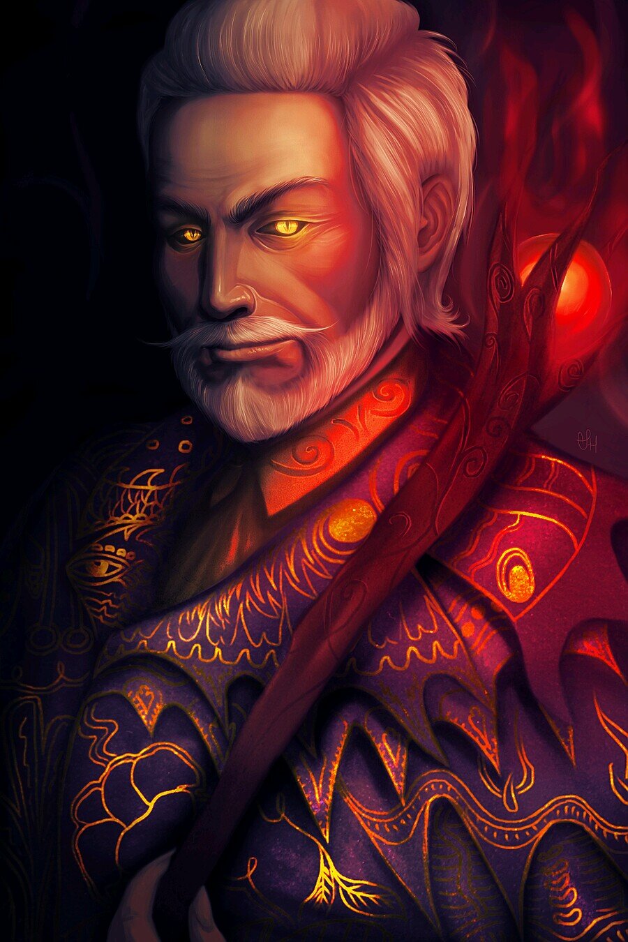 I'm a mad god. THE Madgod actually. It's a family title. Passed down from me to myself... Duchesses: Mania @BabetteOfSithis Dementia @medusa_lady