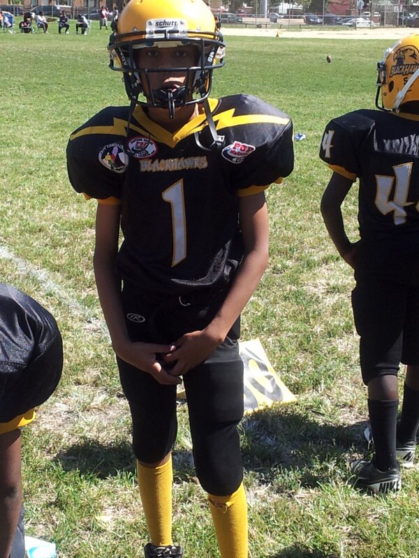 i am 10 years old i love football and my player that i rele like is camnewton because i got number 1 to i play for the blackhawk.
