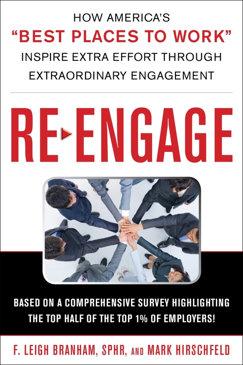 ReEngageBook's profile picture. @MDHirschfeld and Leigh Branham, authors of Re-Enage, published by McGraw-Hill.