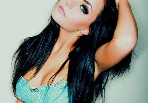 When a girl is in love, you can see it in her smile. When a guy is in love, you can see it in his eyes.