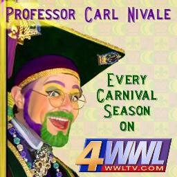 Carnival expert, WWL Eyewitness Morning News since 1996. Parade narrator, Gallier Hall. Named Culture Bearer, City of New Orleans Proclamation, 2021.