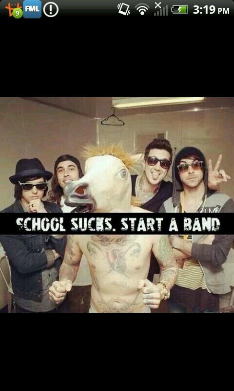 I love music...and I watch lots of youtube...and Er....I like giraffes?