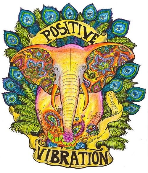 clear the mind; radiate positive vibes