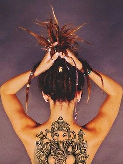 Free spirit, flower child.