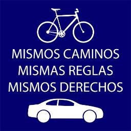 Somos ciclistas que defendemos el derecho de rodar por la ciudad como cualquier otro transporte y respeto al #RTCDMX .      Respeta al peatón y la banqueta