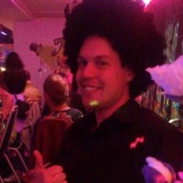 Headbangend Programmerend Natuurkundig Genie met losse heupen