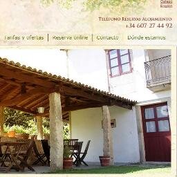 Casa de turismo rural en Galicia, ría de Muros y Noia, cerca de la playa, rodeada de campos y bosques. A 20 mnts de Santiago de Compostela, a 30 mnt. Carnota.